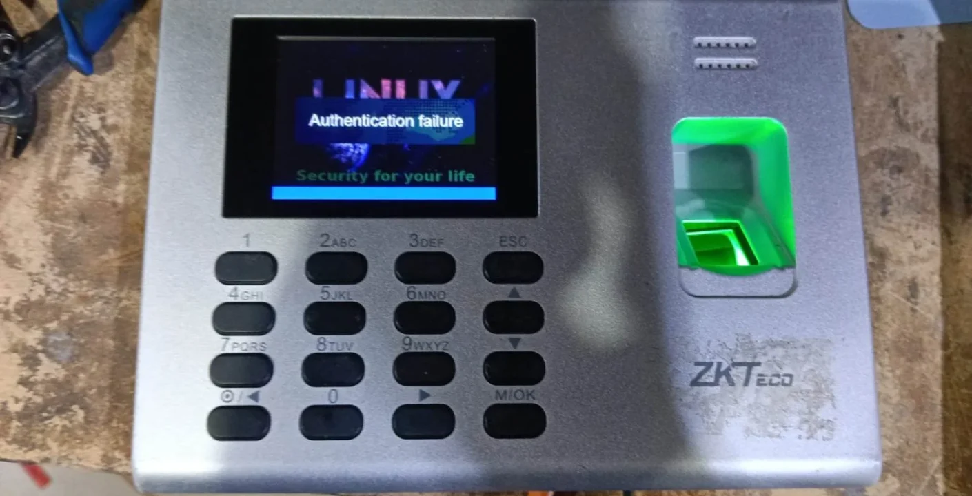 Authentication failure