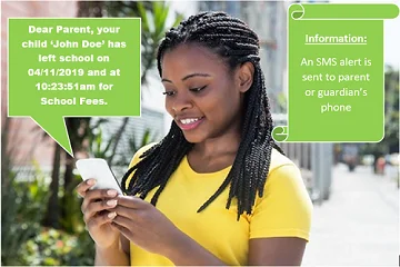 Students Biometrics Attendance with SMS Alerts