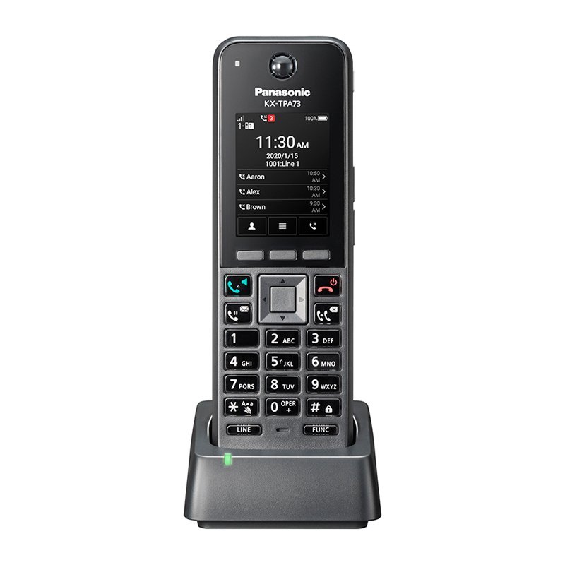 KX-TPA73_01-1.jpg Panasonic KX-TPA73 | THE STYLISH IP DECT PHONE - Image 2