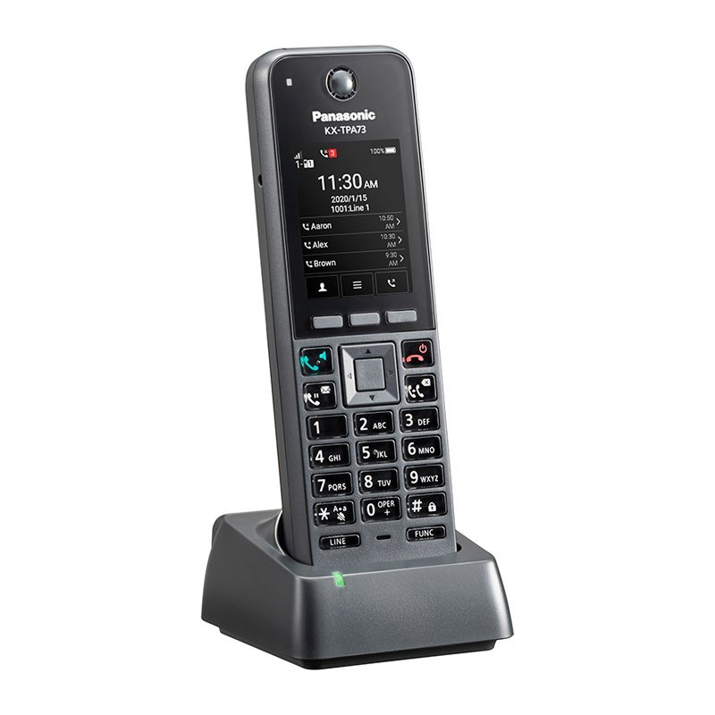 KX-TPA73_03-1.jpg Panasonic KX-TPA73 | THE STYLISH IP DECT PHONE - Image 1